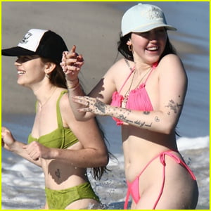 Noah Cyrus Goes for Swim in the Ocean with Friends in Miami!
