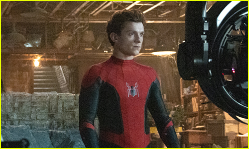 Tom Holland filming Spider-Man: No Way Home