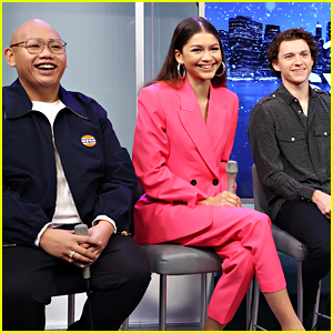 Spider-Man' Stars Zendaya, Tom Holland, & Jacob Batalon Look Back