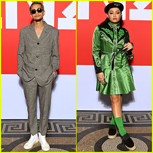 Euphoria's Dominic Fike, Avani Gregg & More Attend Kenzo Fashion Show In Paris