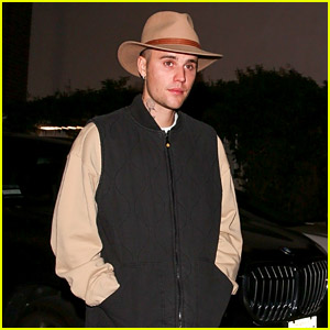 Justin Bieber Spotted at Dinner in L.A. After Announcing Super Bowl Weekend Show