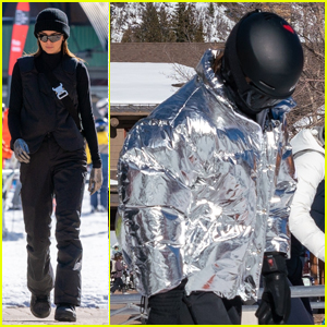 Kendall Jenner Shreds The Slopes With Her Snowboard in Aspen
