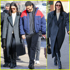 Kendall Jenner Shows Off Her Winter Style During a Shopping Trip in Aspen
