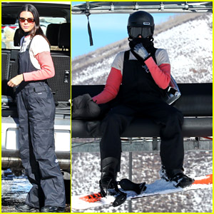 Kendall Jenner Falls Off Ski Lift