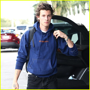Shawn Mendes Flies Out of Miami After His Quick Trip
