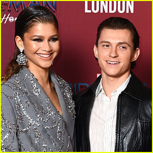 Tom Holland &amp; Zendaya Are Spending Time With His Family In London