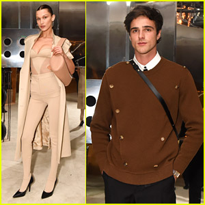 Jacob Elordi Attends Burberry Event with Bella Hadid More