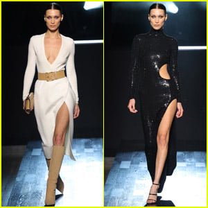 Bella Hadid Wears Two Different Outfits in Michael Kors Fashion Show!