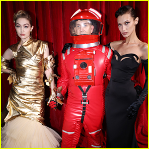 Gigi & Bella Hadid Pull Double Duty at Moschino & Max Mara Fashion Shows