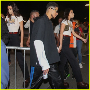 Kendall Jenner Holds Hands with Boyfriend Devin Booker As They Leave the Super Bowl