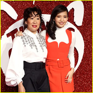 Rosalie Chiang Premieres 'Turning Red' in London with Sandra Oh!