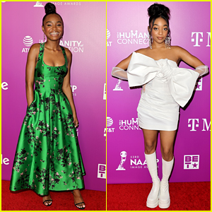 Saniyya Sidney & Eris Baker Step Out For NAACP Image Awards Nominees Reception