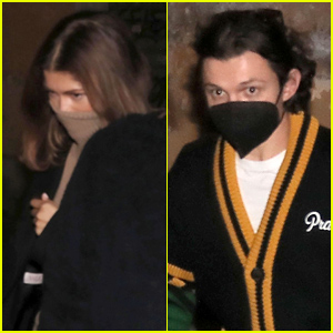 Zendaya & Tom Holland Head Out For Dinner In Italy - See The Pics!