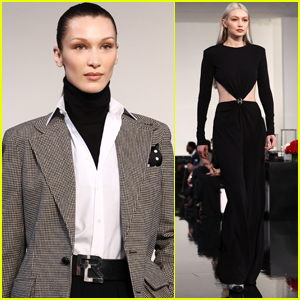 Bella Hadid Joins Big Sis Gigi Hadid in the Ralph Lauren Fashion Show! | Bella  Hadid, Gigi Hadid | Just Jared Jr.