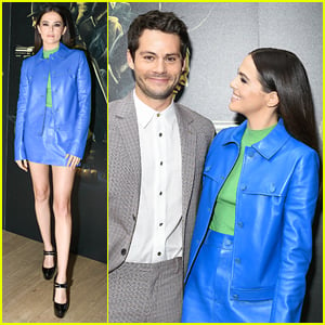 Dylan O'Brien & Zoey Deutch Stop By 'The Outfit' Special Screening In New York