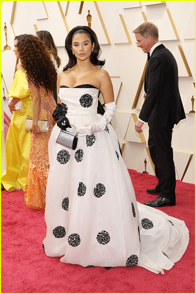 Diane Guerrero on the red carpet at the Oscars