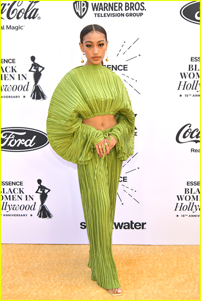 Lexi Underwood on the carpet at the Essence Awards