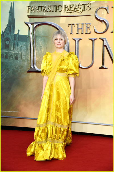 Alison Sudol at the Fantastic Beasts 3 premiere