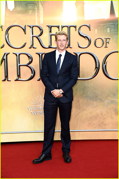 Callum Turner at the Fantastic Beasts 3 premiere