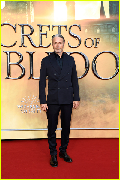 Mads Mikkelsen at the Fantastic Beasts 3 premiere