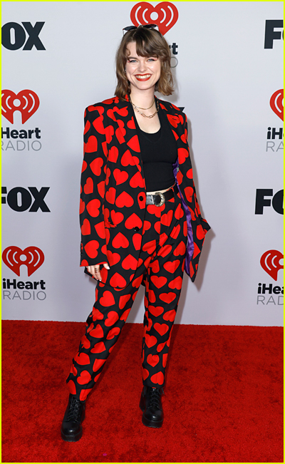 Ellie Dixon on the iHeartRadio music awards red carpet