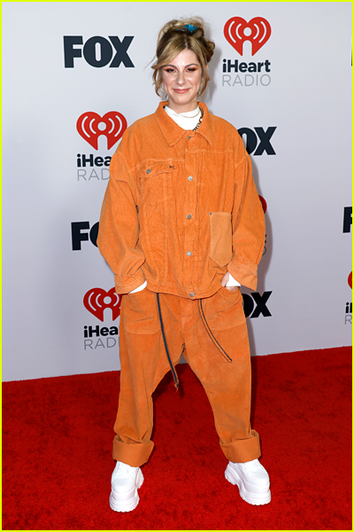 Jax on the iHeartRadio music awards red carpet