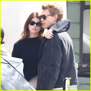 Kaia Gerber & Austin Butler Stay Close During a Lunch Date in Los Feliz