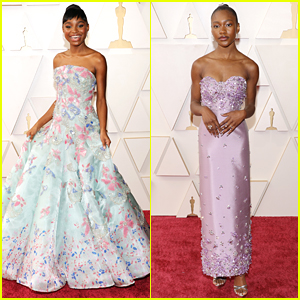 King Richard's Saniyya Sidney Twirls Her Dress at the Oscars with Demi Singleton!
