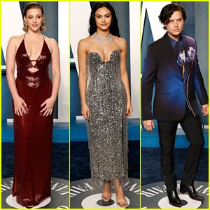 Lili Reinhart, Camila Mendes & Cole Sprouse Bring 'Riverdale' to Vanity Fair Oscars Party
