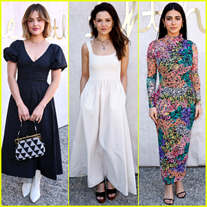 Lucy Hale, Danielle Campbell & Emeraude Toubia Celebrate International Women's Day