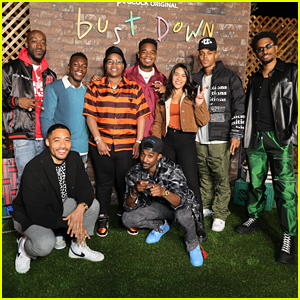 'Saved By The Bell' & 'Bel-Air' Stars Attend 'Bust Down' Launch After Competing on 'Celebrity Family Feud'