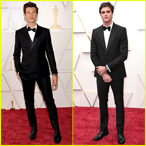 Shawn Mendes & Jacob Elordi Keep It Classic at the Oscars 2022