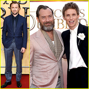 Tom Felton Joins Fantastic Beasts Cast At Secrets Of Dumbledore Premiere Alison Sudol Callum Turner Dan Fogler Eddie Redmayne Fantastic Beasts Hannah Bagshawe Jessica Williams Jk Rowling Katherine Waterston Mads Mikkelsen