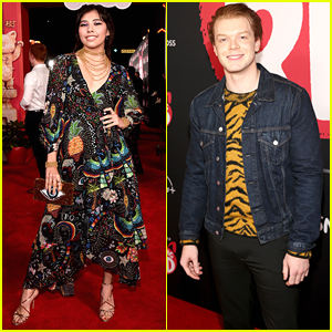 Xochitl Gomez, Cameron Monaghan & More Attend 'Turning Red' Premiere
