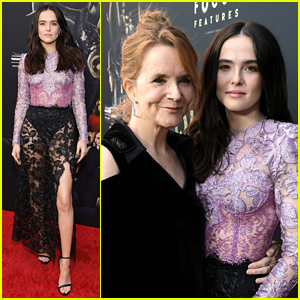 Zoey Deutch Gets Support From Her Parents at 'The Outfit' Premiere