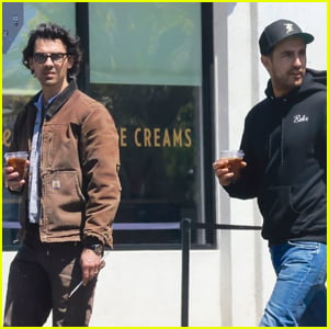 Joe Jonas Hangs Out With Longtime Friend Greg Garbowsky After Peloton News