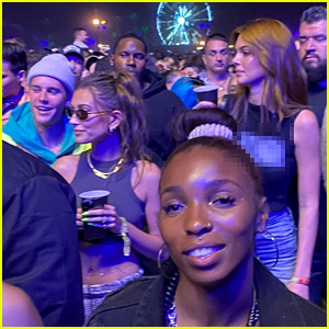 Hailey Bieber & Kendall Jenner Check Out Several Concerts Together at Coachella