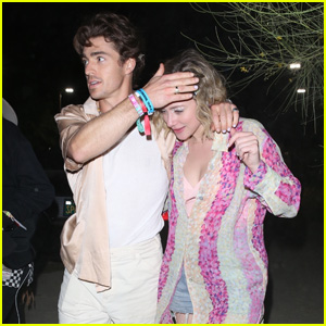 Lili Reinhart Leaves Coachella's Neon Carnival with Actor Spencer Neville!