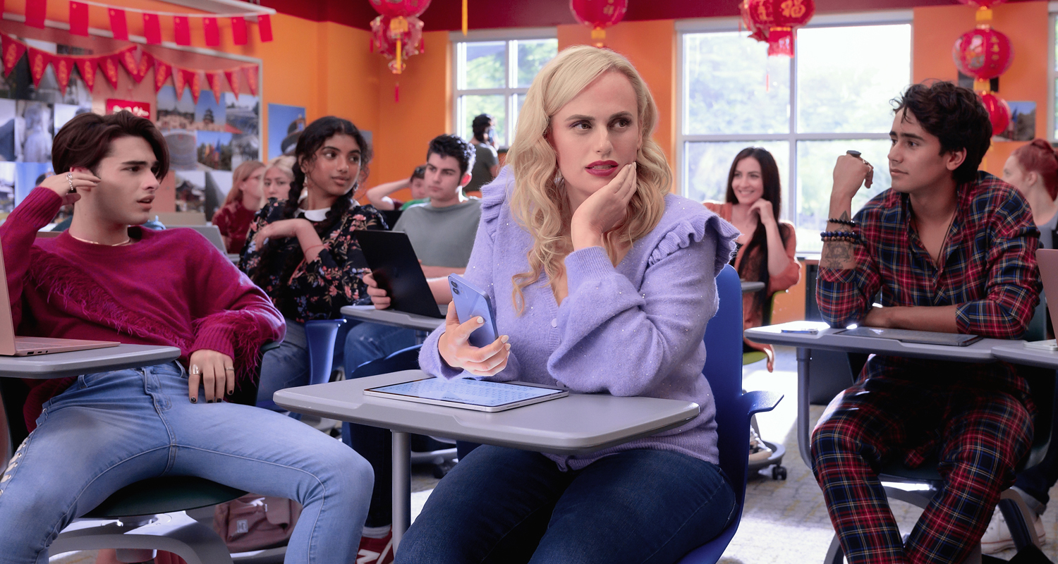 Rebel Wilson Goes Back to High School With Michael Cimino, Avantika