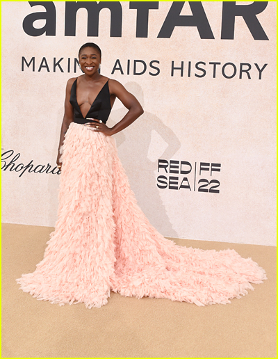 Cynthia Erivo at the amfAR Gala