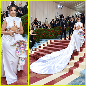 Camila Cabello Brings a Pop of Flowers at the Met Gala 2022