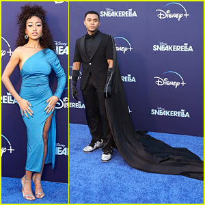 Chosen Jacobs Wears a Cape to 'Sneakerella' Premiere with Lexi Underwood & More!