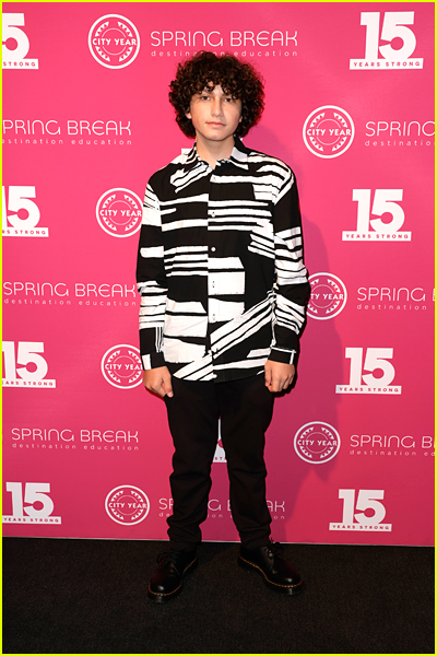 August Maturo at the City Year LA event