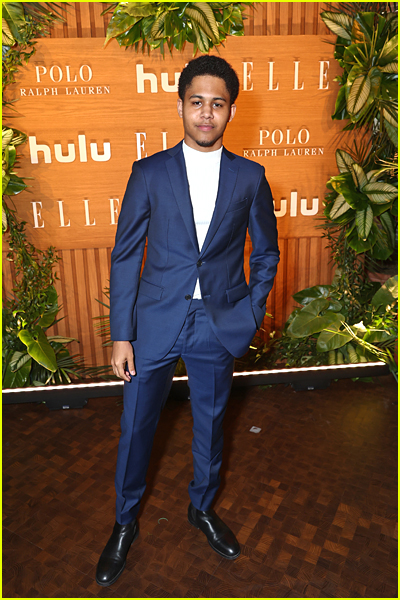 Rhenzy Feliz at the Elle Hollywood Rising event