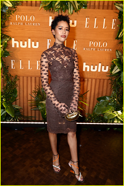 Jasmine Savoy Brown at the Elle Hollywood Rising event
