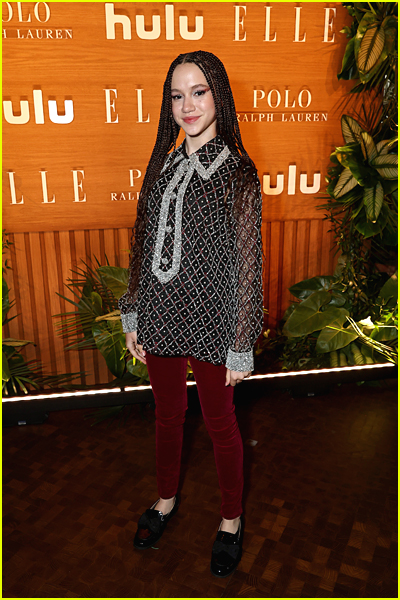 Chloe Coleman at the Elle Hollywood Rising event