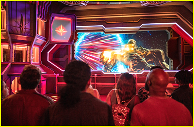 Inside look at the Cosmic rewind queue