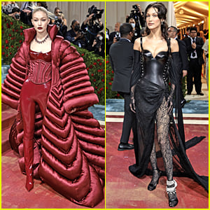 Gigi & Bella Hadid Step Out For Met Gala 2022 - Check Out Their Looks!