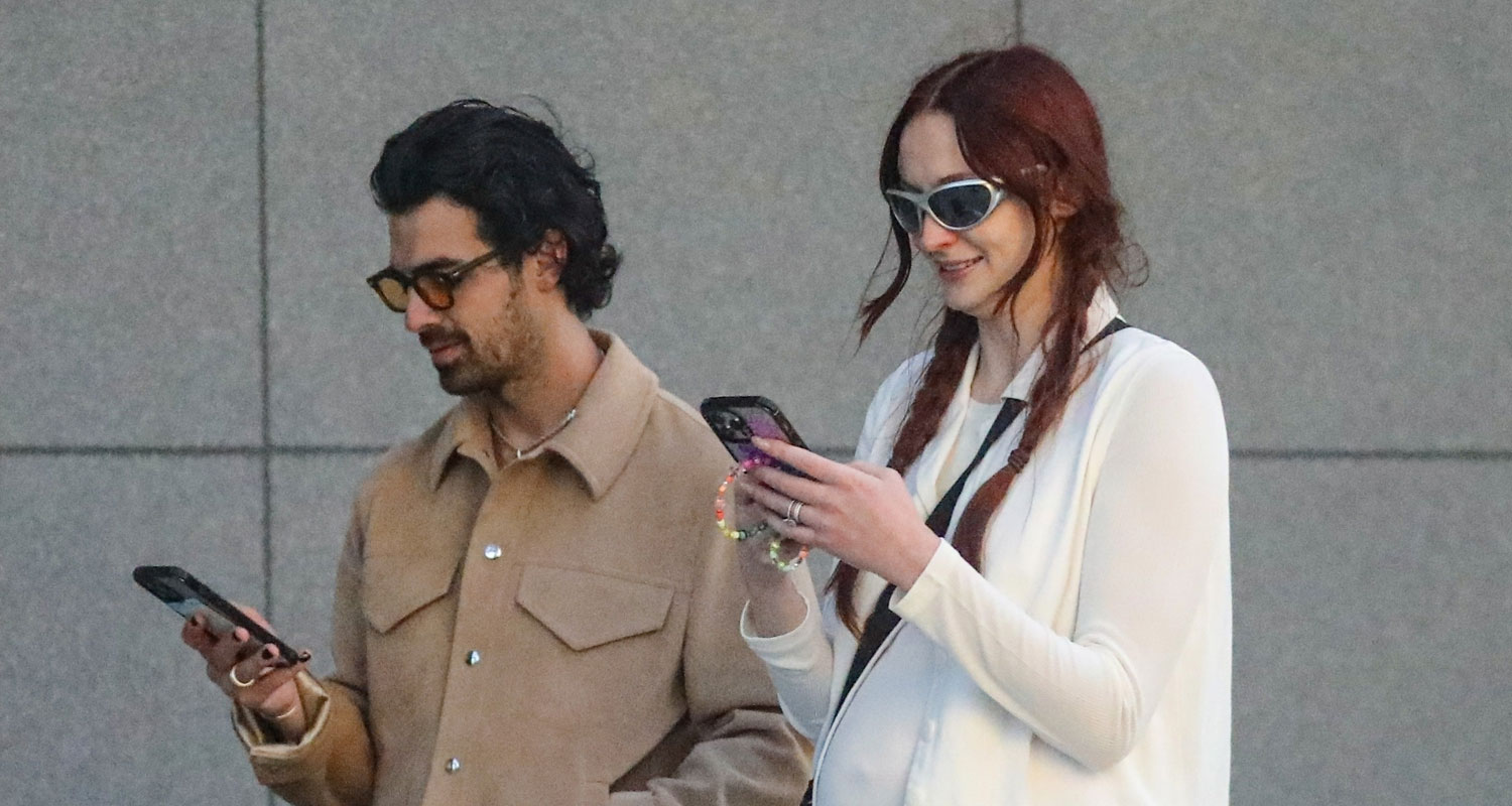 Joe Jonas Does Some Shopping with Pregnant Wife Sophie Turner Joe