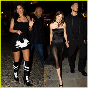 Kendall Jenner's Boyfriend Devin Booker Joins Her at Kourtney's Pre-Wedding Dinner with Kylie Jenner